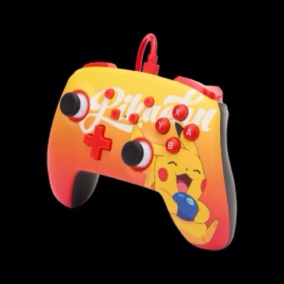 Enhanced Wired Controller for Nintendo Switch - Pokémon: Oran Berry Pikachu - Picture 8 of 16